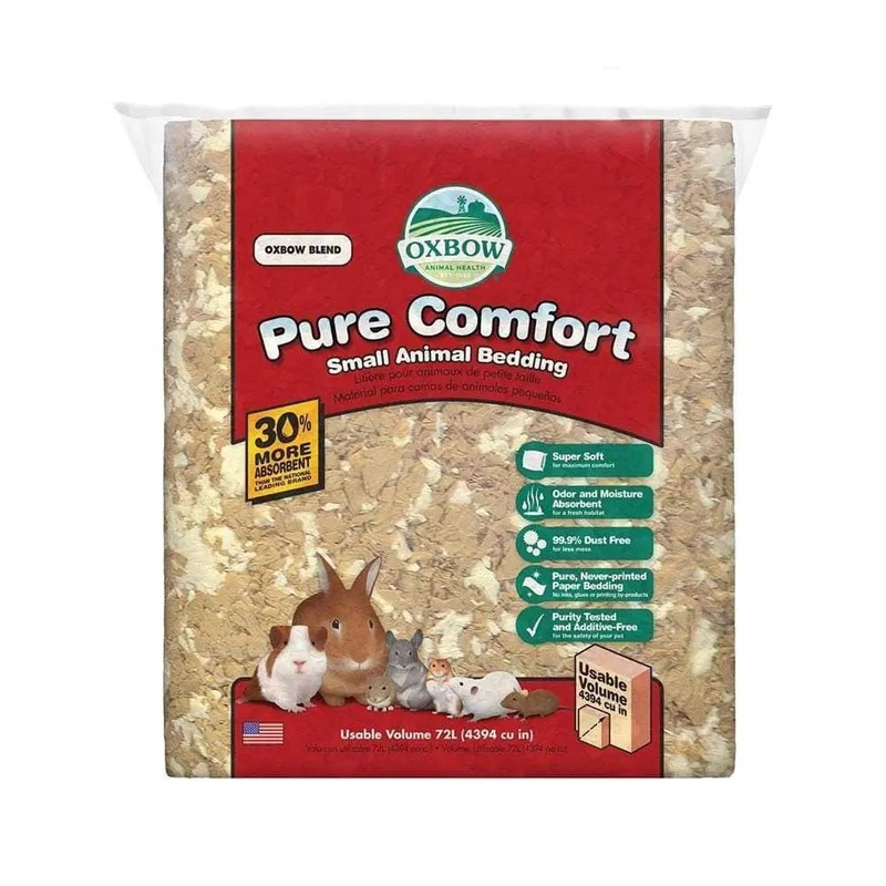 Oxbow Animal Health Pure Comfort Blend Bedding for Small Animals 42 L