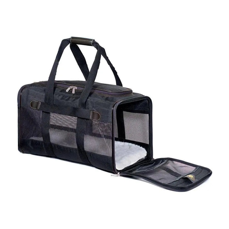 Sherpa Original Deluxe Soft Carrier Bag For Dog Large 19 X 11.75 X 11.5 Inch Black Color