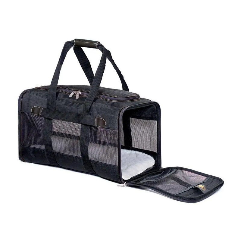 Sherpa Original Deluxe Soft Carrier Bag For Dog Medium 17 X 11 X 10.5 Inch Black Color