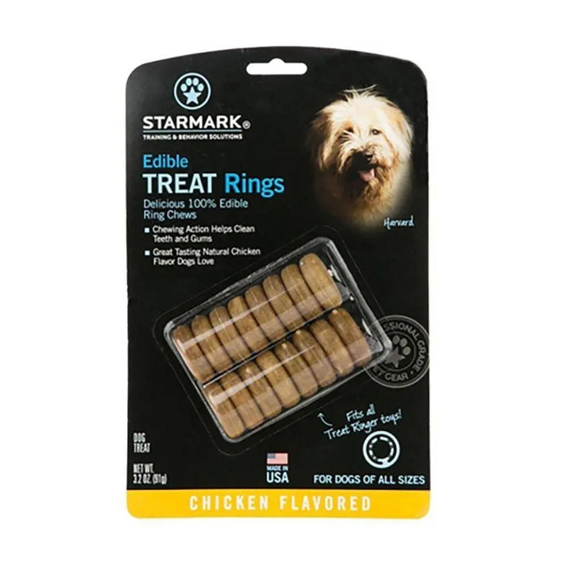 Starmark Edible Treats Rings Dog Chews