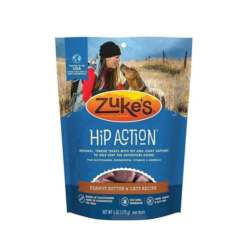 Zuke’s Hip Action Peanut Butter & Oats Recipe Dog Treats