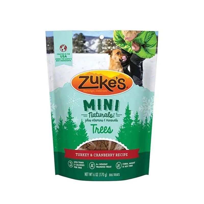 Zuke’s Mini Naturals Turkey & Cranberry Recipe Dog Treats 5 Oz