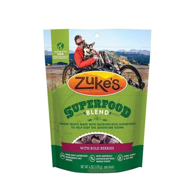 Zuke’s SuperFood Blend with Bold Berries Dog Treats 6 Oz