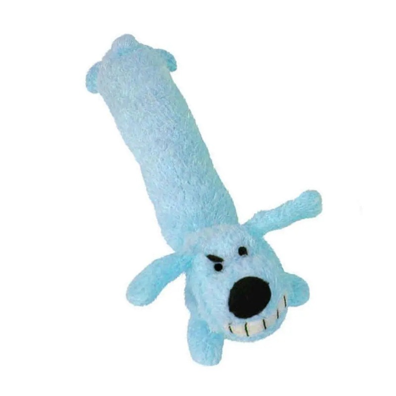 Multipet Loofa Dog Toys Medium Assorted Color 12 Inch