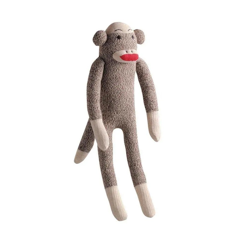 Multipet Sock Pals Monkey Dog Toys 10 Inch