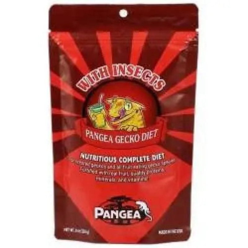 Pangea Gecko Diet w/ Insects|2oz|8oz|16oz|64oz|10 Lbs