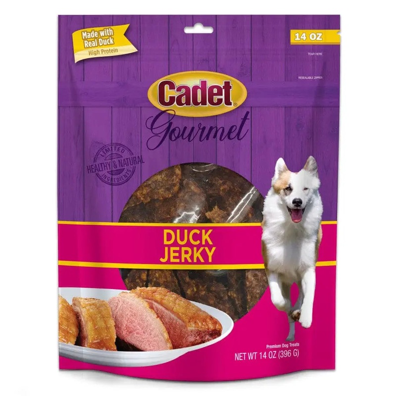 Cadet Gourmet Duck Jerky Dog Treats