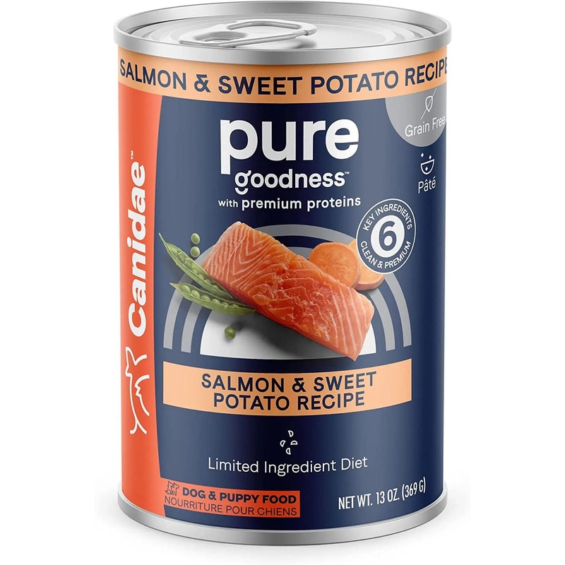 CANIDAE PURE Grain-Free Wet Dog Food 12ea/13 oz