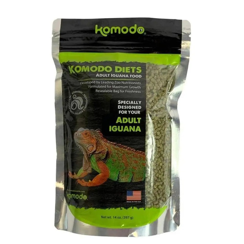 Komodo Adult Iguana Dry Food 14 oz