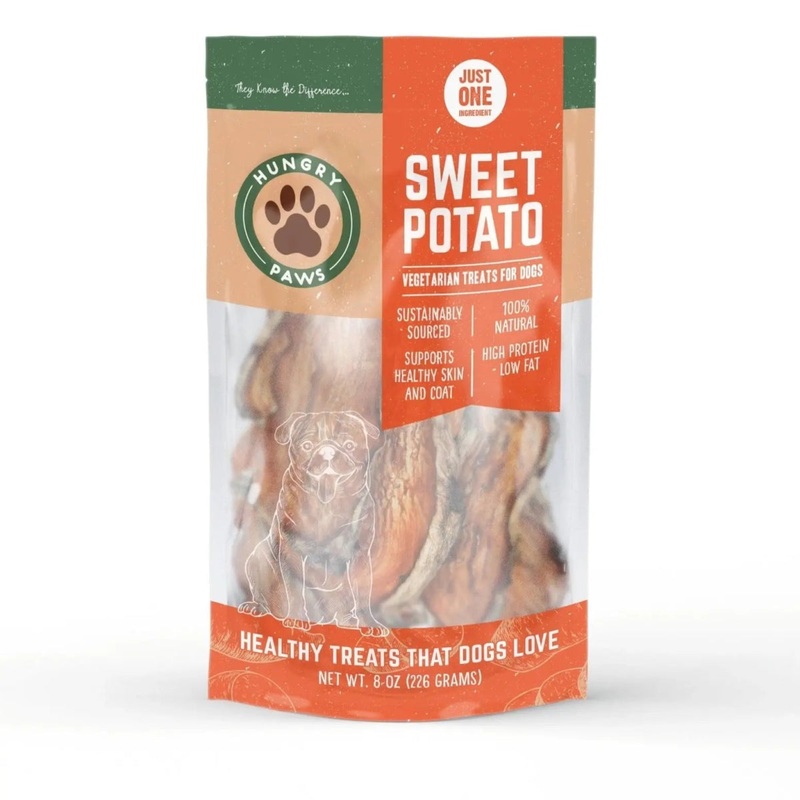 Hungry Paws Sweet Potato Dog Chew Treats