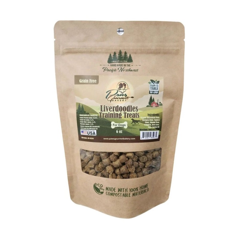 Paws Gourmet Bakery Grain Free Liverdoodle Training Treats