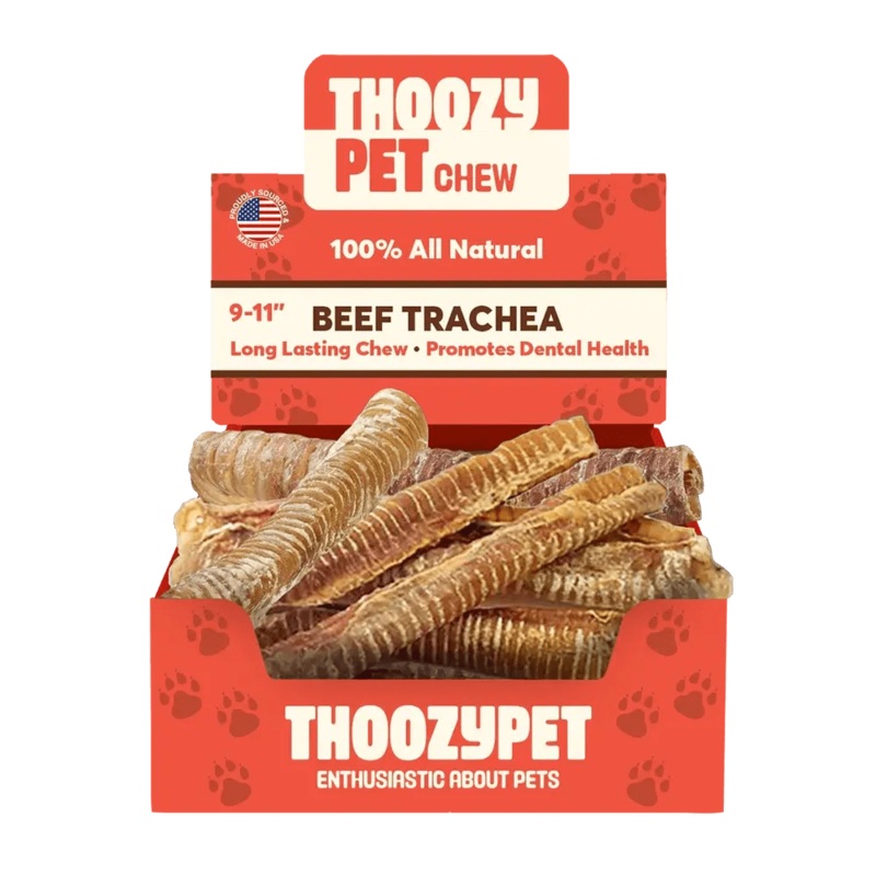 ThoozyPet USA-Sourced Beef Trachea Dog Chews