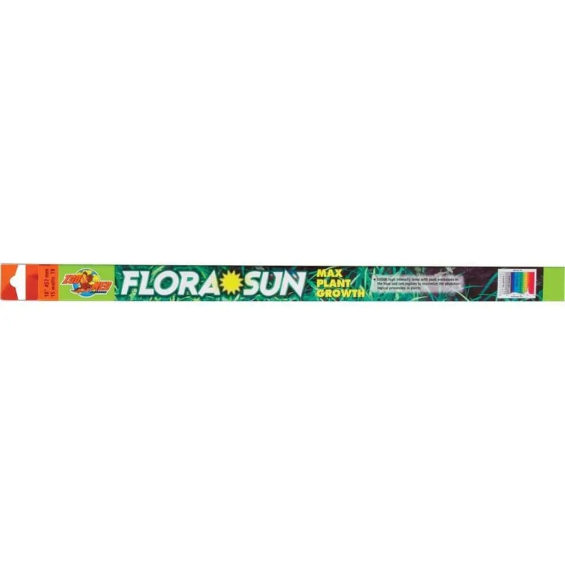 Zoo Med Flora Sun Maximum Plant Growth T8 Lamp White