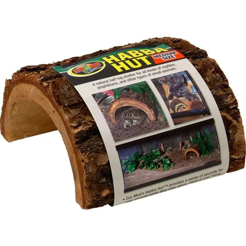 Zoo Med Habba Hut Terrarium Hideaway Brown