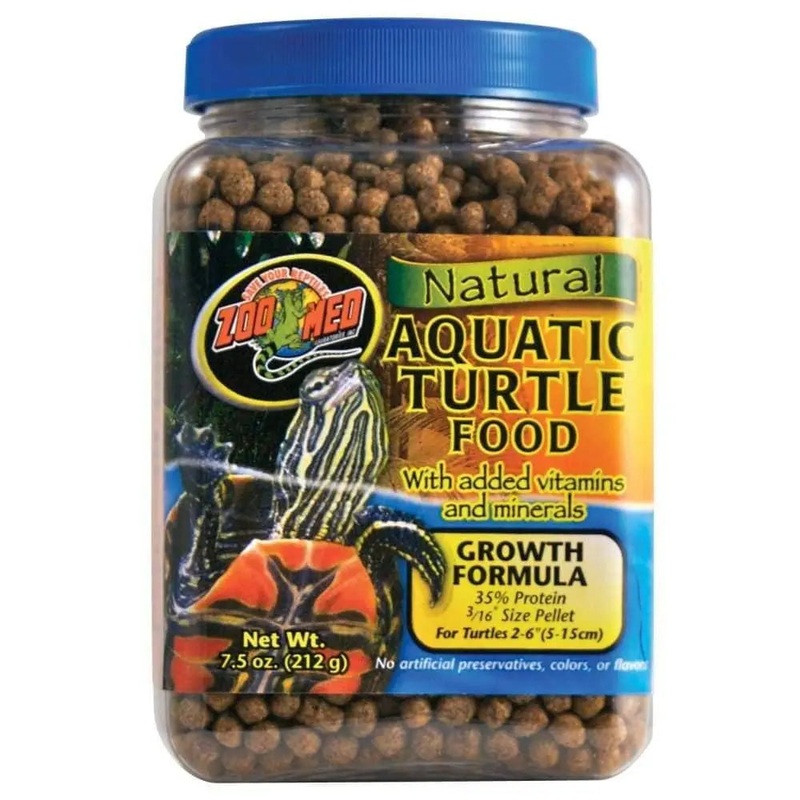Zoo Med Natural Aquatic Turtle Food – Growth Formula Pellets