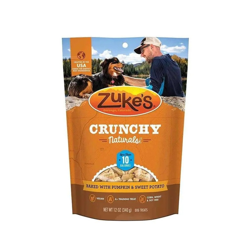 Zuke’s Crunchy Naturals  Baked with Pumpkin & Sweet Potato Dog Treats 12 Oz