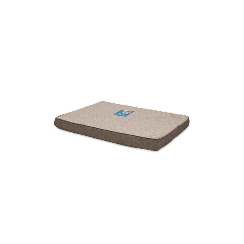 Aspen Pet Orthopedic Plush/Jacquard Dog Bed 36 X 27 X 3.5 Inch