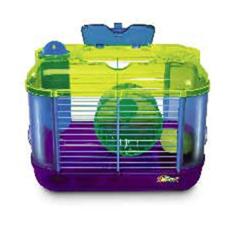 Kaytee CritterTrail Portable Petite Habitat for Small Animal Multicolor 13 X 8 X 9.5 Inch