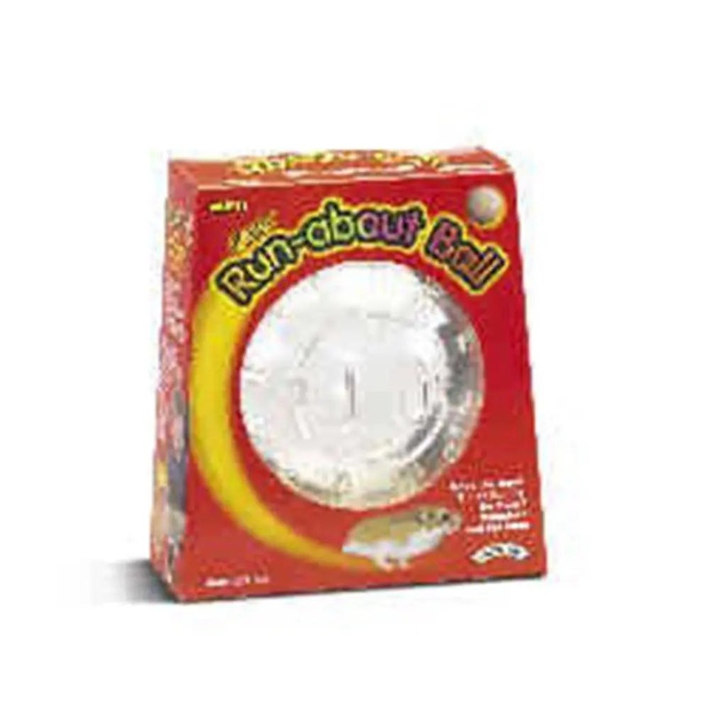 Kaytee Run-About Mini Exercise Ball for Small Animal Clear Color 5 Inch