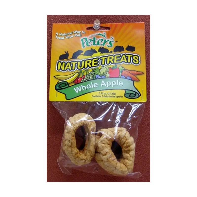 Marshall Whole Apple Nature Treats for Small Animals 2 Count