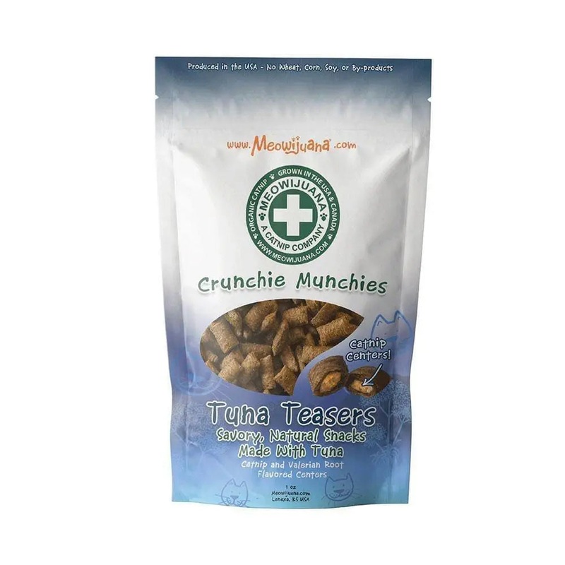 Meowijuana Crunchie Munchie Tuna Cat Treats 3 Oz