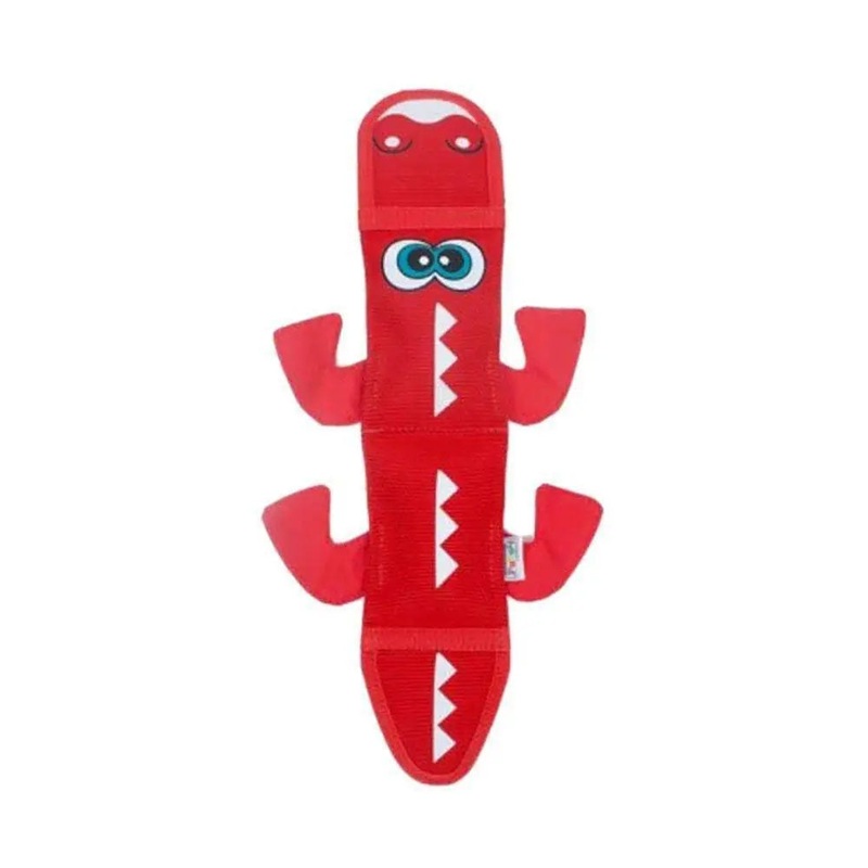 Outward Hound Fire Biterz Dragon Dog Toys Red Color Small