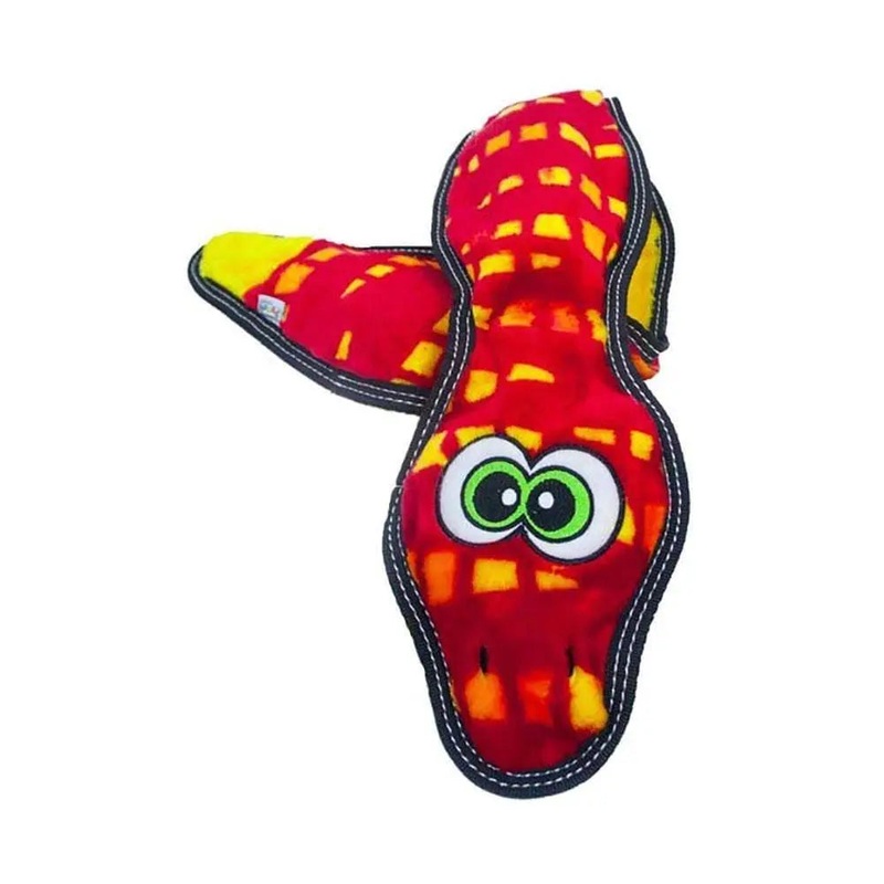 Outward Hound Invincibles Tough Seamz Snake Chews Dog Toys Large