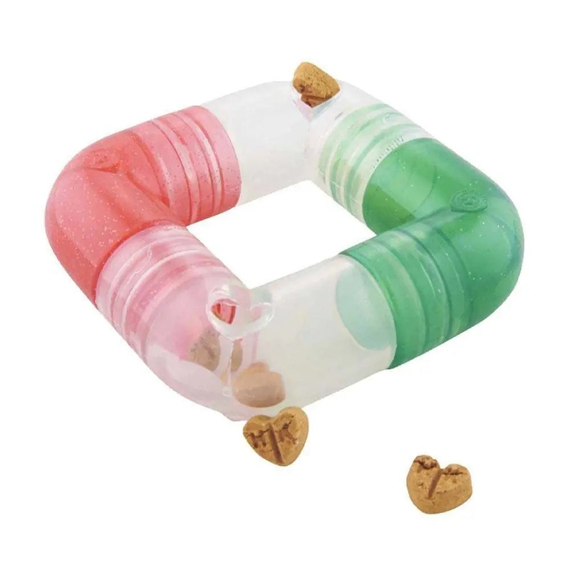 Outward Hound Orbee-Tuff Holiday Link for Dog Red/Green Color