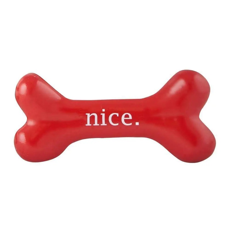 Outward Hound Orbee-Tuff Holiday Nice Funny Bone Small Dog Toys