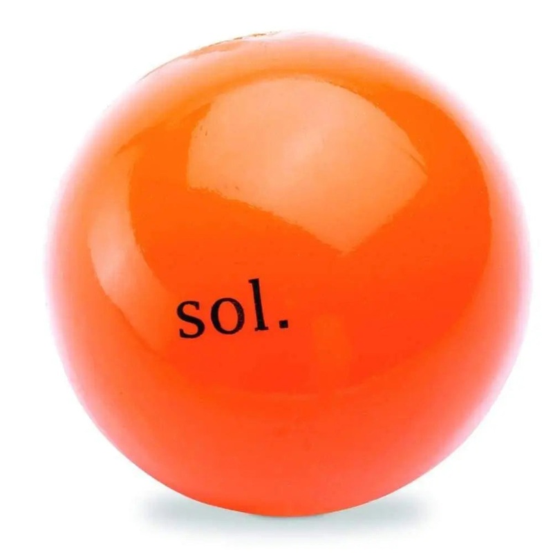 Outward Hound Orbee-Tuff Orange Sol Ball Dog Toys Orange Color