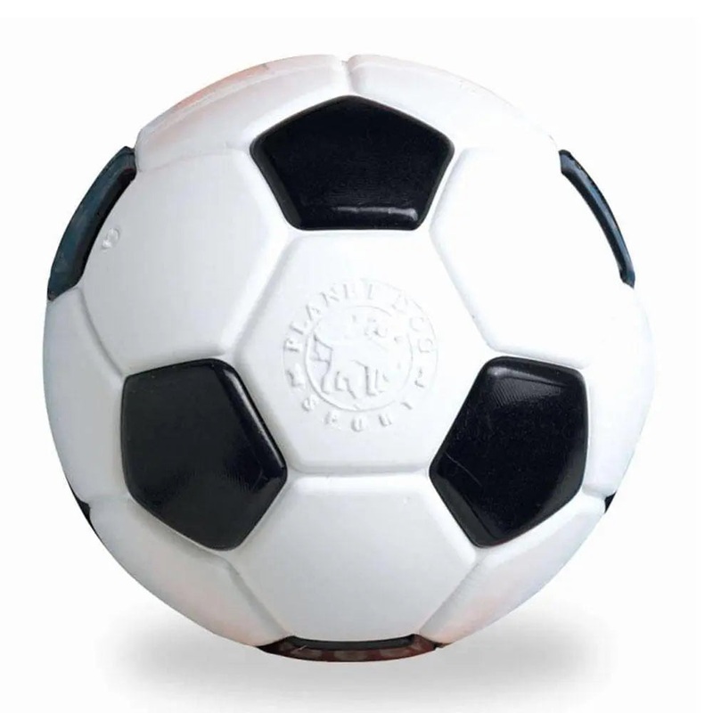 Outward Hound Orbee-Tuff Soccer Ball Dog Toys White Color 5 Inch Diameter