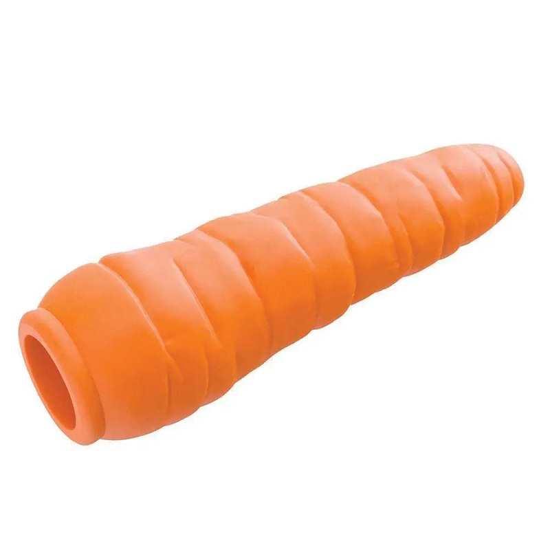 Outward Hound Planet Dog Orbee-Tuff Carrot Dog Toys Orange