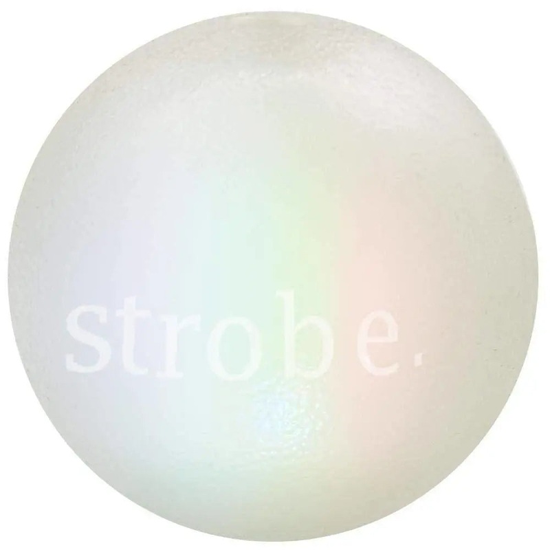 Outward Hound Planet Dog Orbee-Tuff LED Strobe Ball Dog Toys Glow