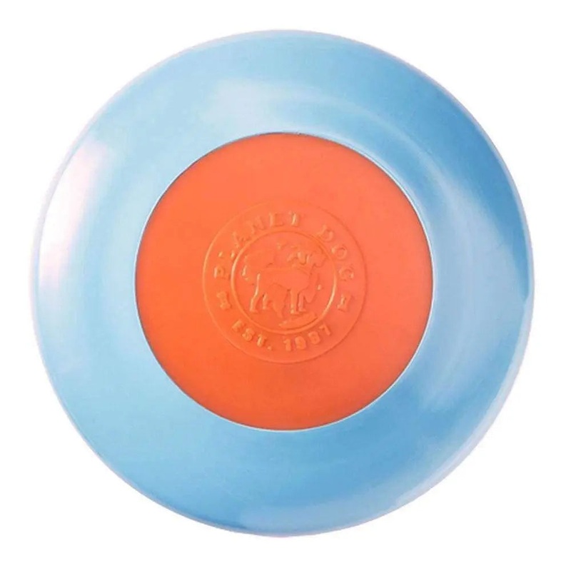 Outward Hound Zoom Flyer Frisbee Disc Dog Toys Blue Color Large