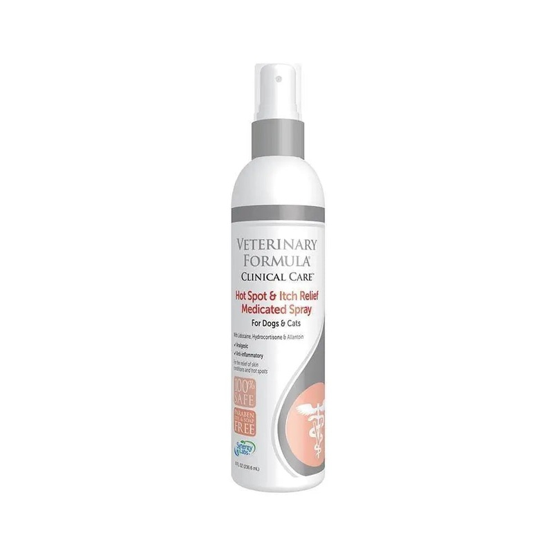 Synergy Labs Veterinary Formula Clinical Care Hot Spot & Itch Relief Medicated Spray for Cat &