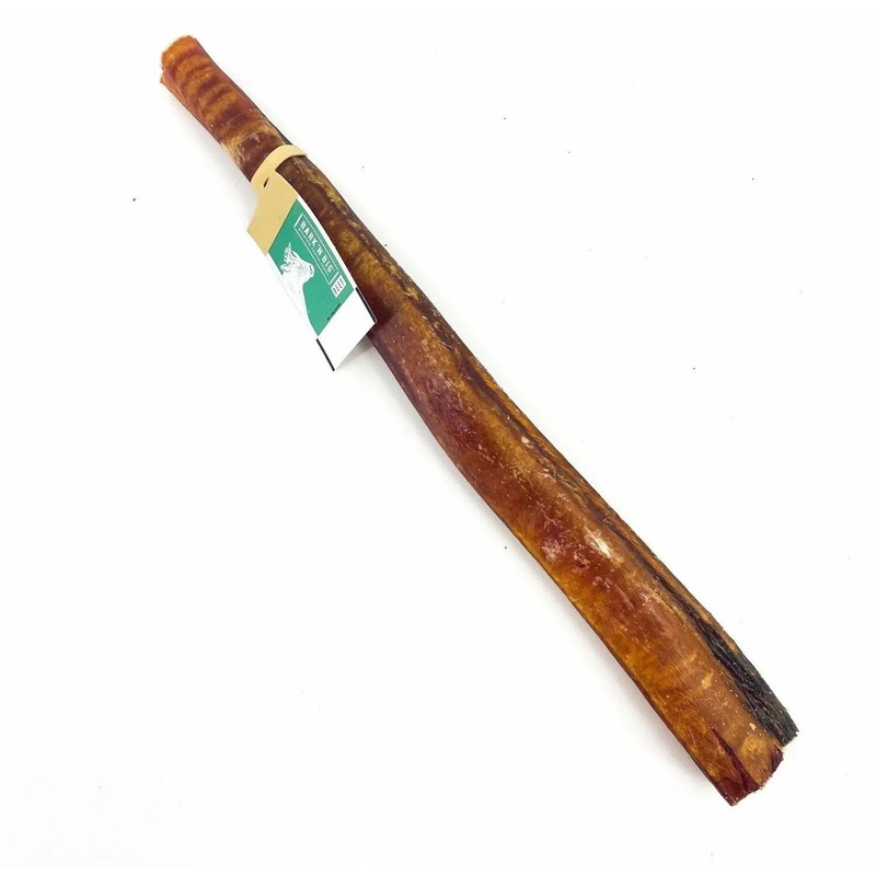 BarknBig Thick Beef Odorless Bully Stick Single-Ingredient Dog Treat Chew