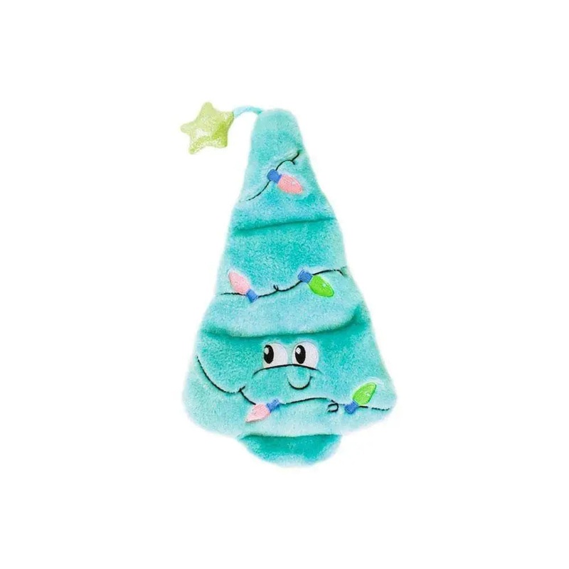 Outward Hound Squeaker Matz Holiday Tree Dog Toys 16 X 8 X 1.25 Inch