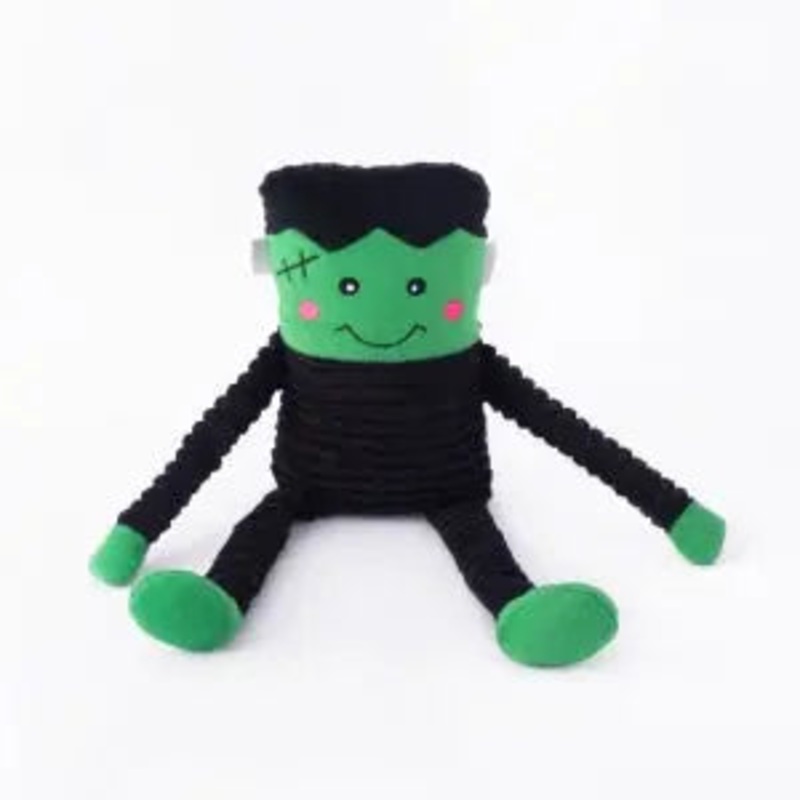 ZippyPaws Halloween Crinkle Frankenstein’s Monster Dog Toys