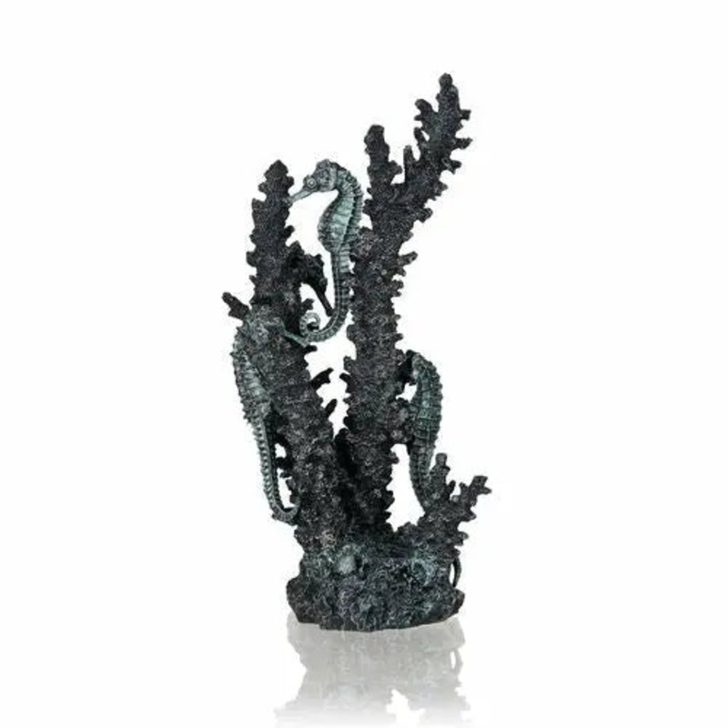 biOrb Seahorses on Coral Sculpture Aquarium Decor