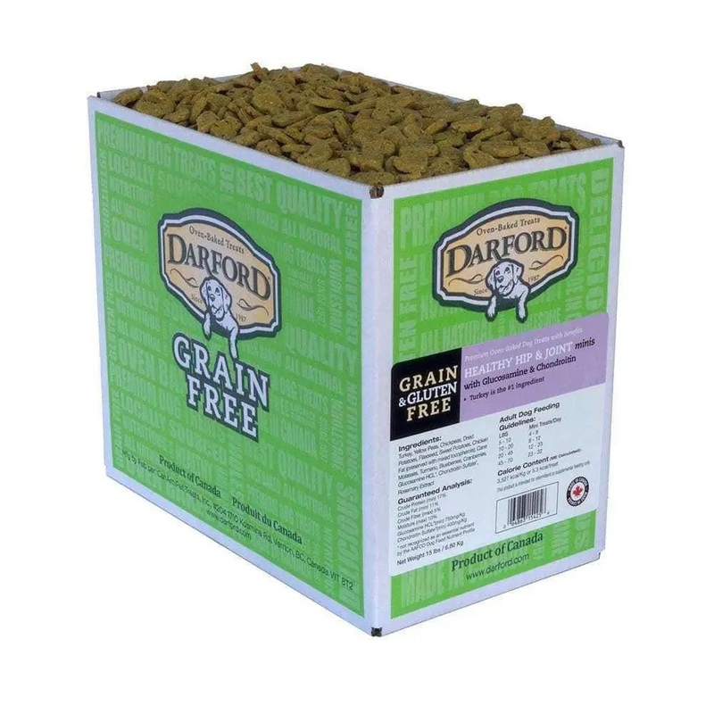 Darford Grain Free Healthy Hip & Joint Minis Functionals Dog Treats 15 Lbs
