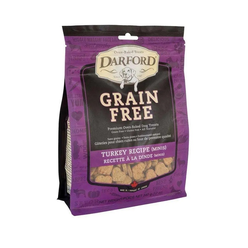 Darford Grain Free Turkey Minis Dog Treats 12 Oz