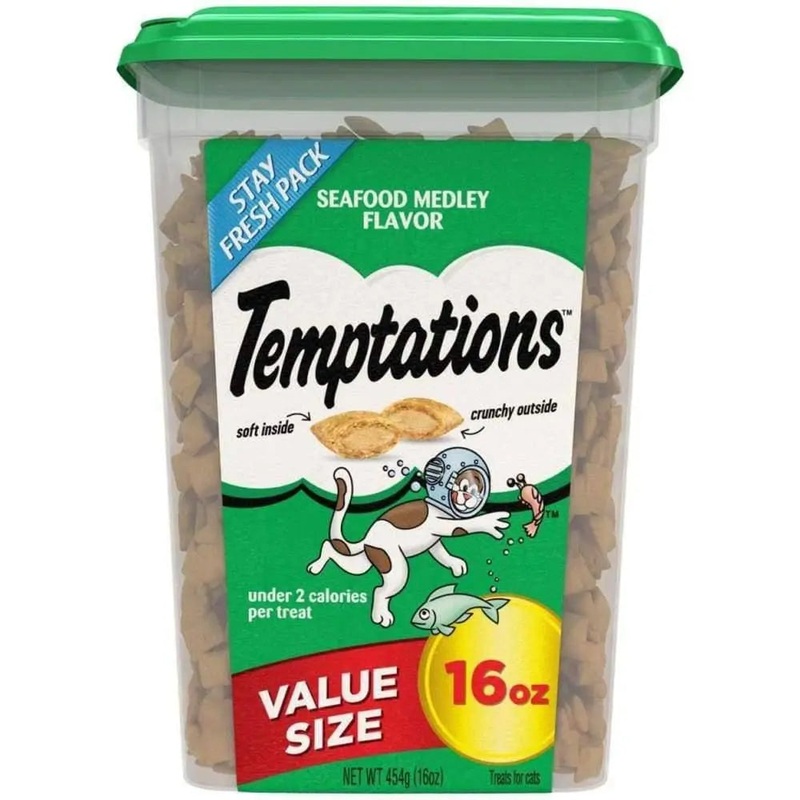 Temptations Seafood Medley Cat Treat