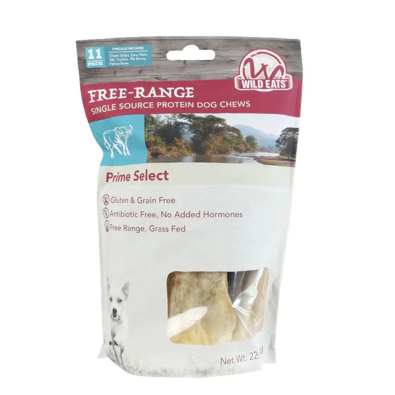 Wild Eats Prime Select Dog Treat Pack 7 ct