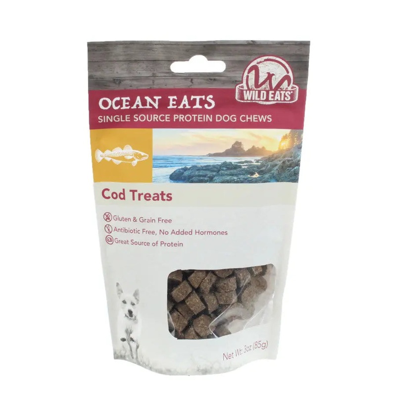 Wild Eats Wild Caught Cod Treats Dog Treat 3 oz