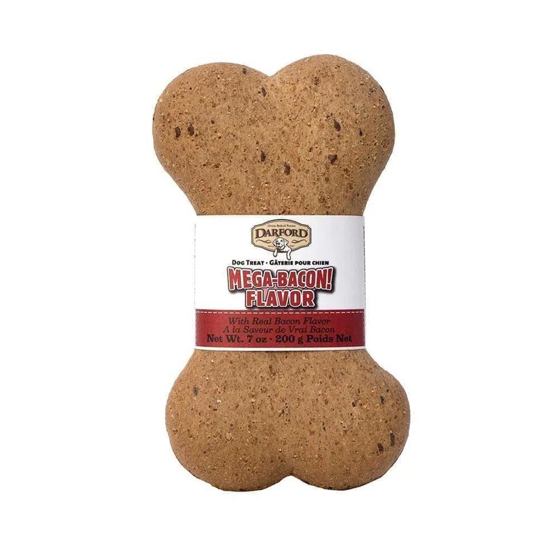 Darford Mega-Bacon! Flavor Bone Dog Treats 7 Oz