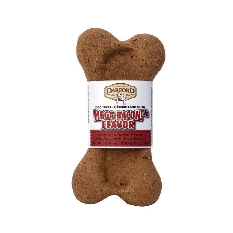 Darford Mega-Bacon! Jr. Flavor Bone Dog Treats 3.5 Oz