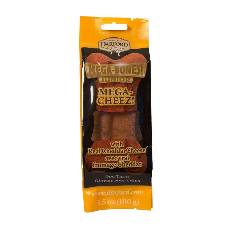 Darford Mega-Cheez! Jr. Flavor Bone Dog Treat 3.5 Oz