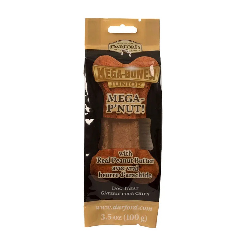 Darford Mega-PNut! Jr. Flavor Bone Dog Treat 3.5 Oz