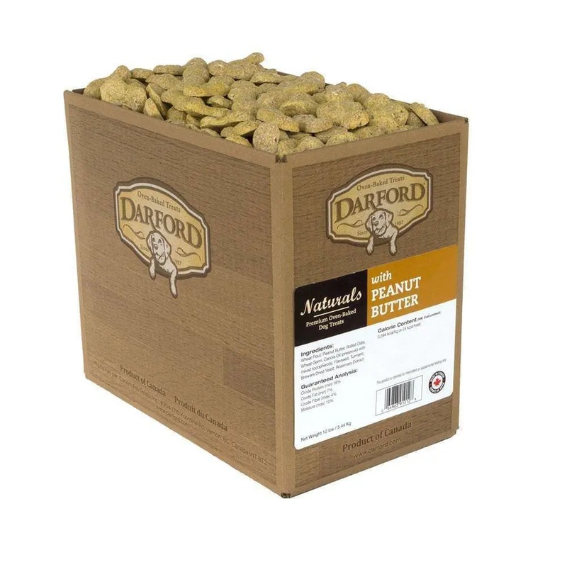 Darford Naturals Peanut Butter Dog Treats 12 Lbs