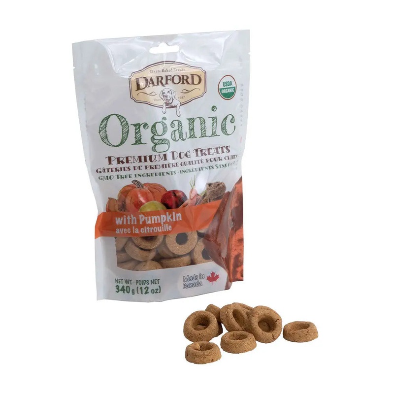 Darford Organic Premium Pumpkin Dog Treat 340 gm/12 Oz